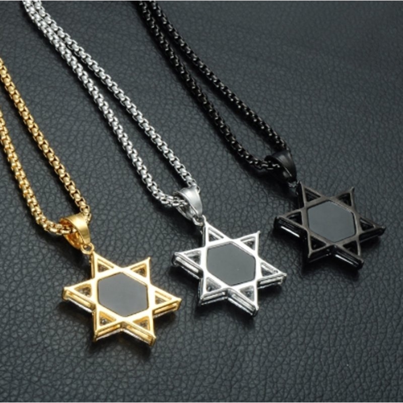 Kalung Rantai Liontin masonic masonic Bahan Stainless Steel Warna Gold untuk Pria