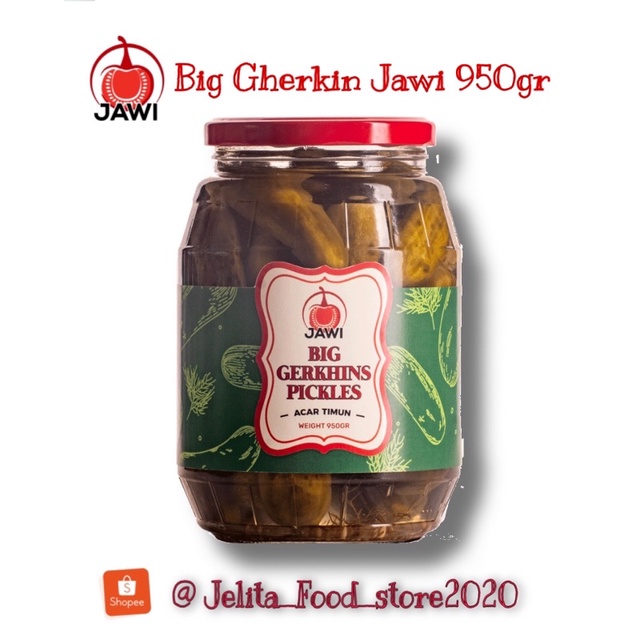 Jawi Gherkin Big 950gr