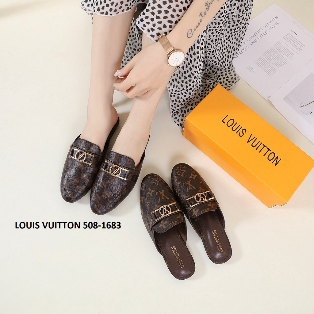 SEPATU WANITA LOAFERS MULES SHOES 508-1683