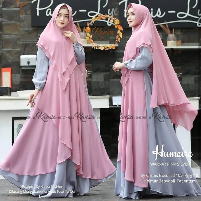 HUMAIRA SYARI BD H7 BAJU GAMIS WANITA / BAJU GAMIS DEWASA