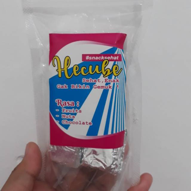 

Camilan sehat HECUBE