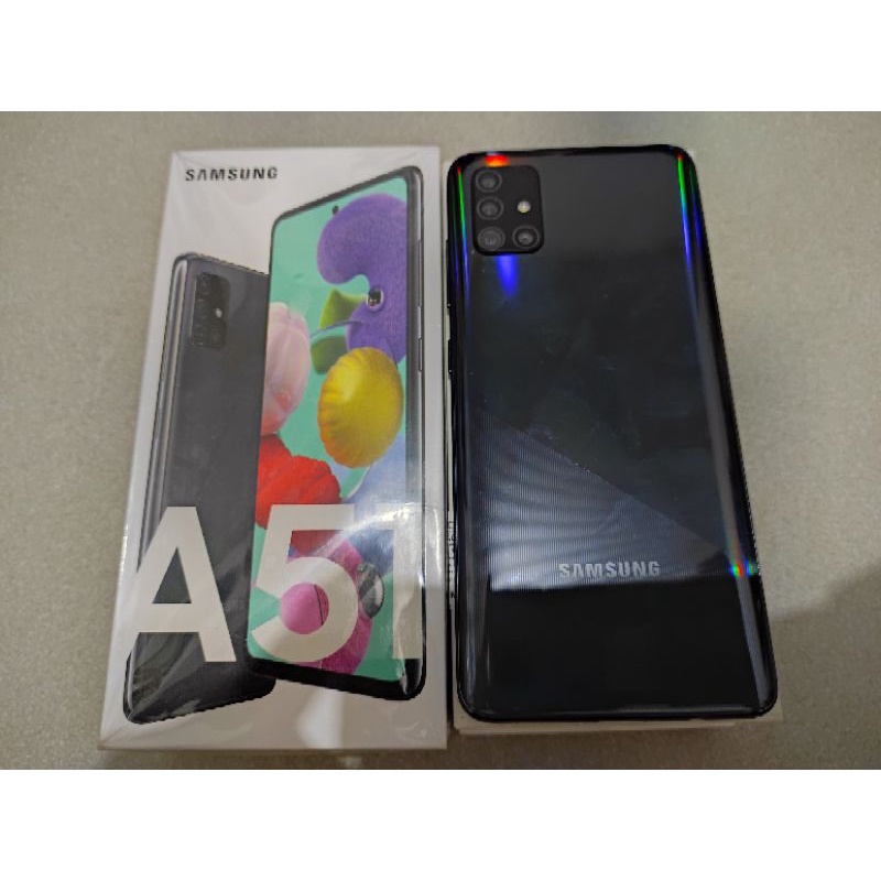 Samsung A51 8/128Gb second like new (Grade A) fullset acc original