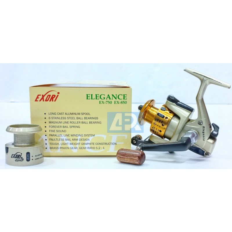 REEL EXORI ELEGANCE | Ril Spinning | Ril Kolam Harian | Ril Exori Terbaik Best Seller