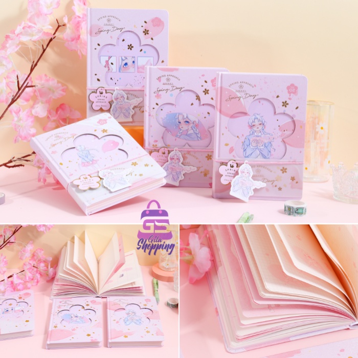 

Buku Notebook Diary Spring Approach / Jurnal agenda Buku tulis - 1505