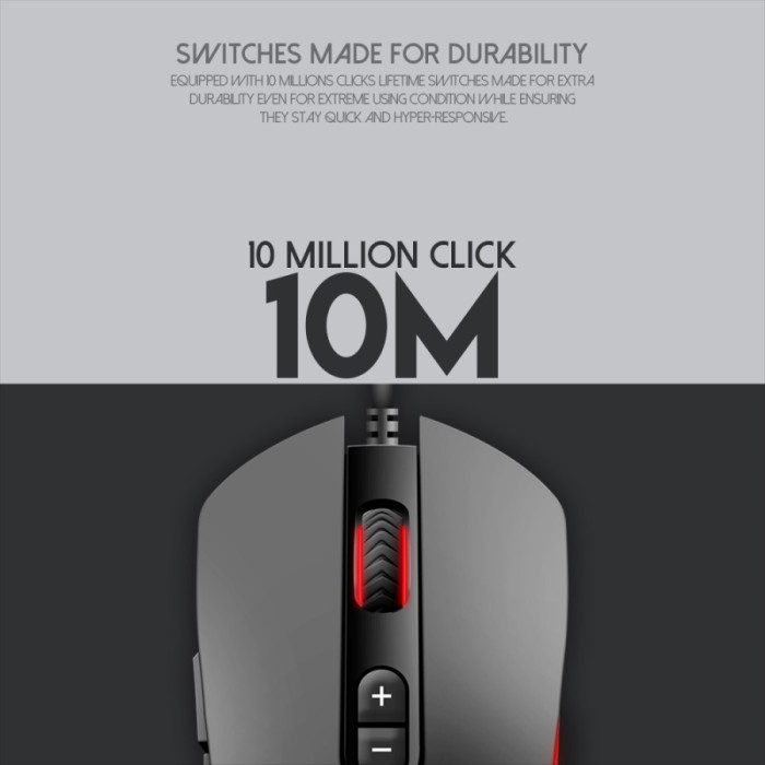Mouse Gaming Fantech X9 THOR Macro