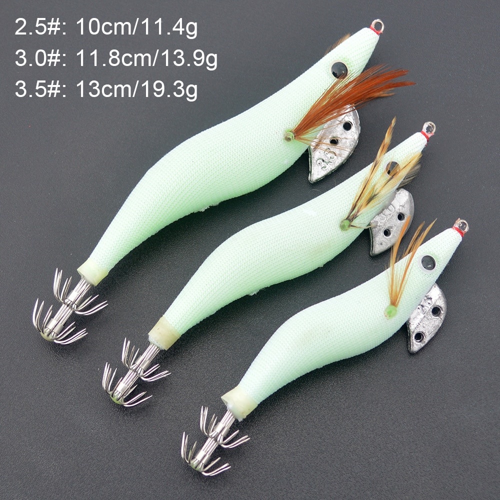 Umpan Pancing Udang Kecil Luminous Shrimp Soft Bait Lure 2.5 - HS1039 - Green