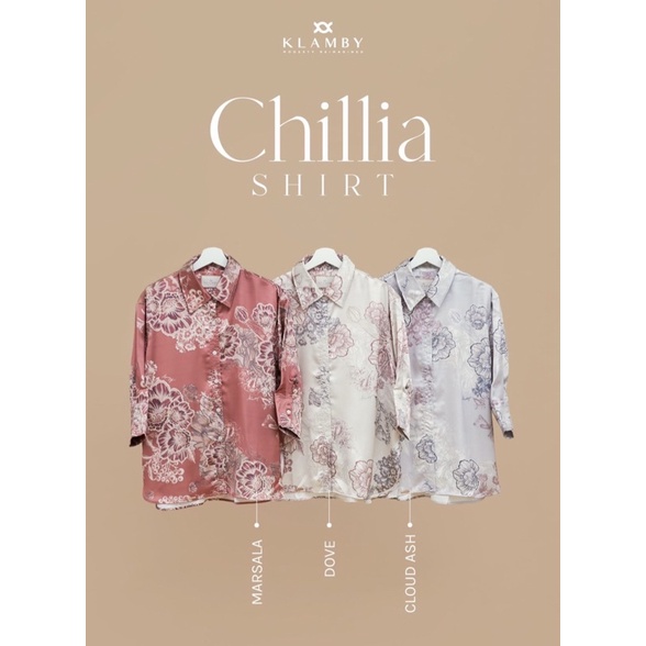 Jual Chillia Chilia Shirt Wearingklamby Original By Wearing Klamby Xs S M L Xl Xxl Shopee