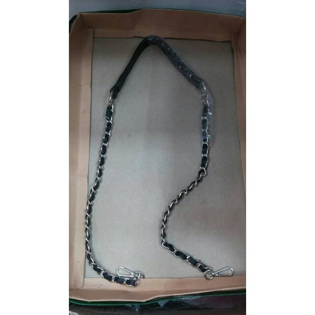 Tali tas strap zara rantai hitam