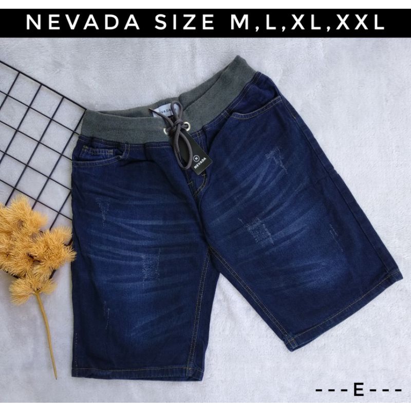 CELANA PENDEK PRIA COWOK JEANS MERK AX  NEVADA