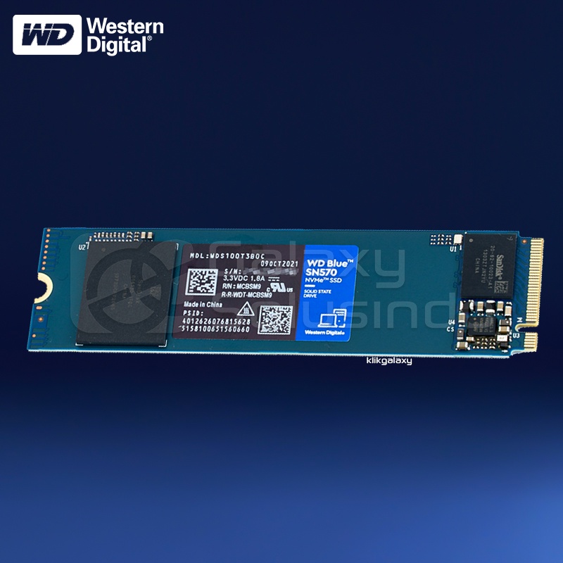 WD BLUE SN570 250GB M.2 NVME SSD