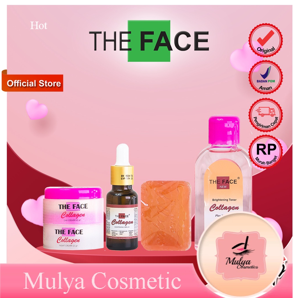 The Face Collagen Paket Lengkap