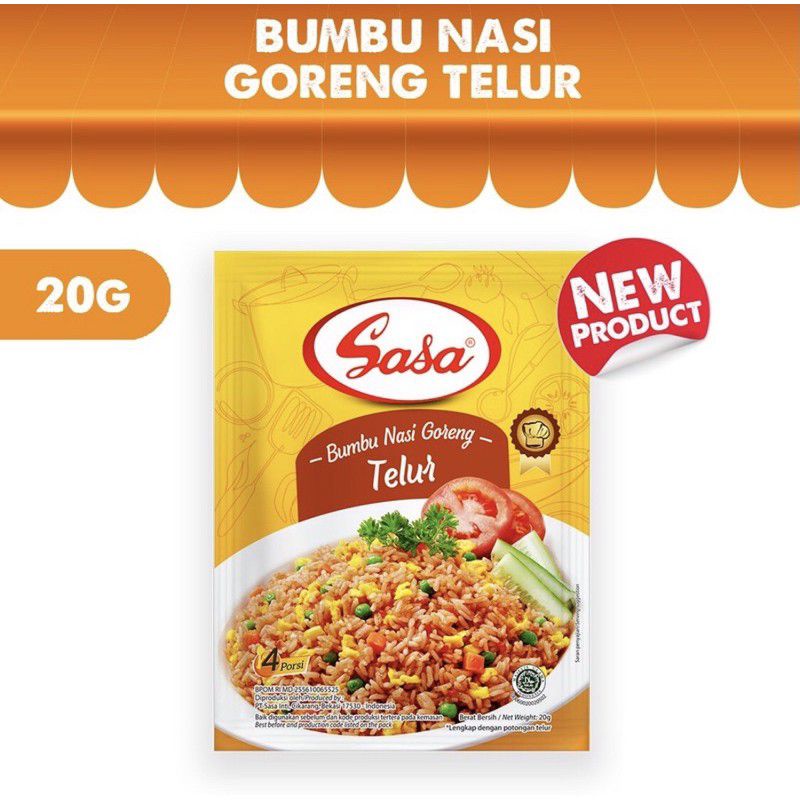 

bumbu Sasa nasi goreng telur free dompet / bon tabur sasa