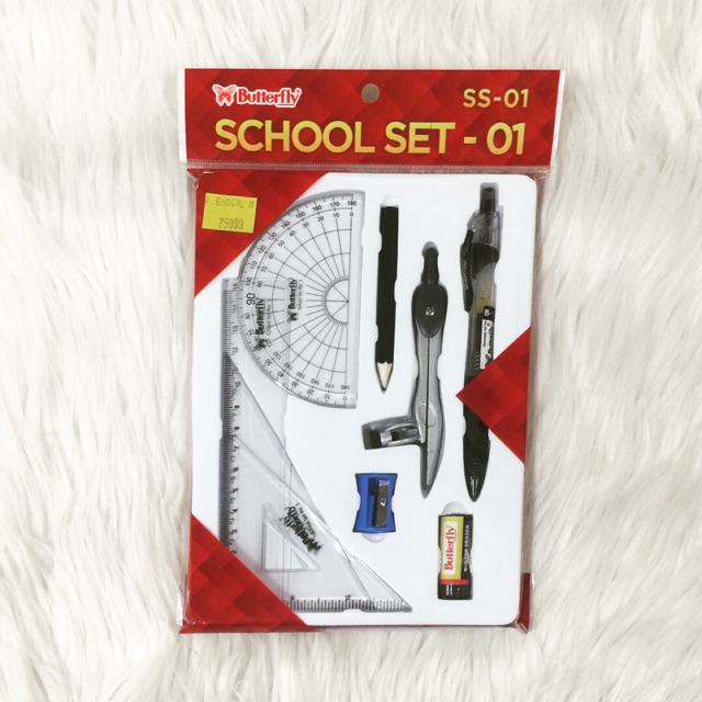 

SCHOOL SET BUTTERFLY 01