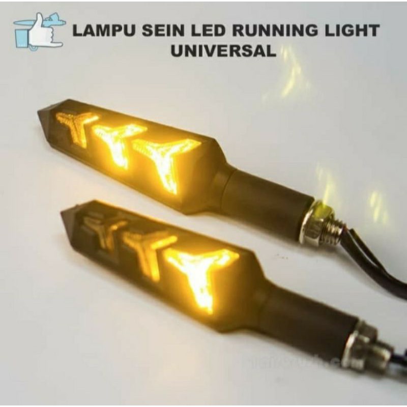 Lampu Sen Running LED Aerox 155 Vario 150 Vixion CB 150 Ninja dll