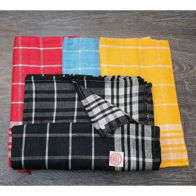 Kain Lap Dapur Serbet Serbaguna / Lap Tangan Piring / Celemek Meja Makan Bahan Katun Cotton