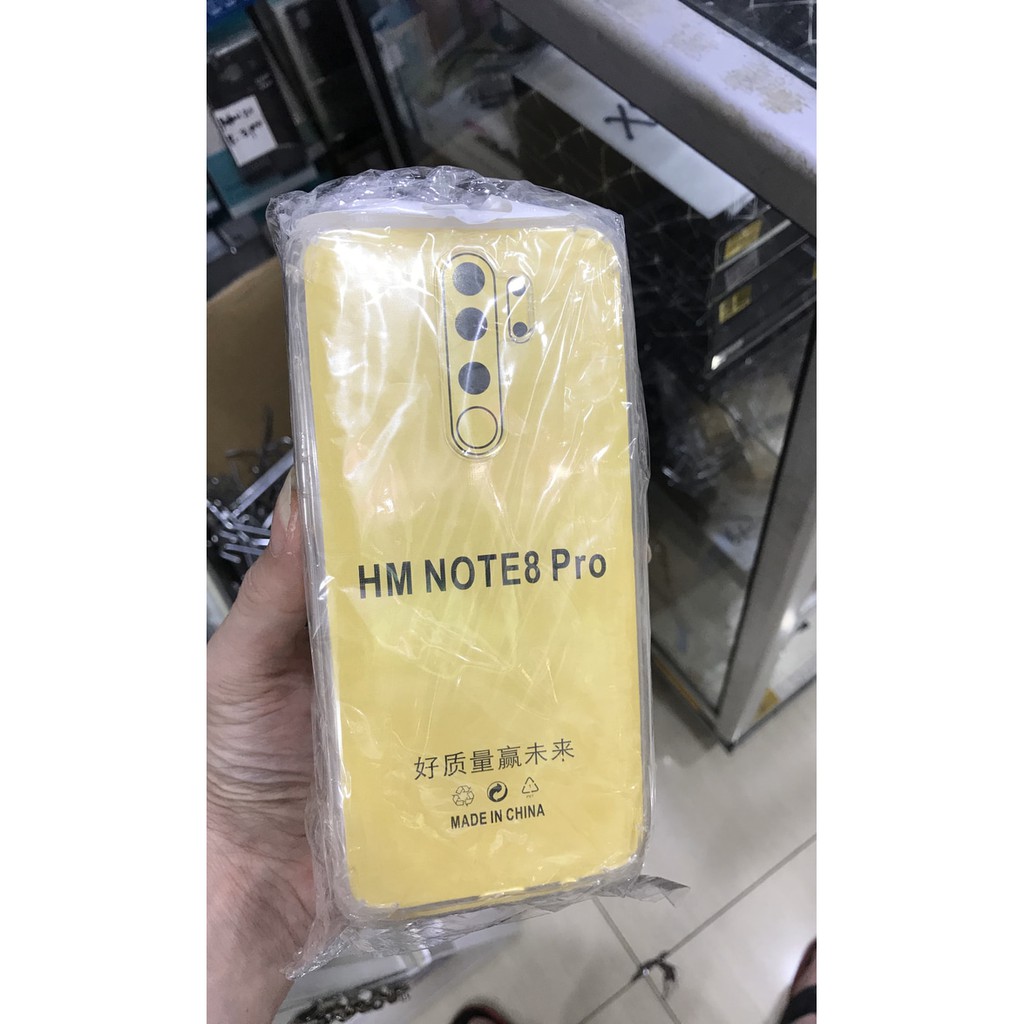 Anti crack softcase sarung silikon bening xiaomi redmi note 8 pro