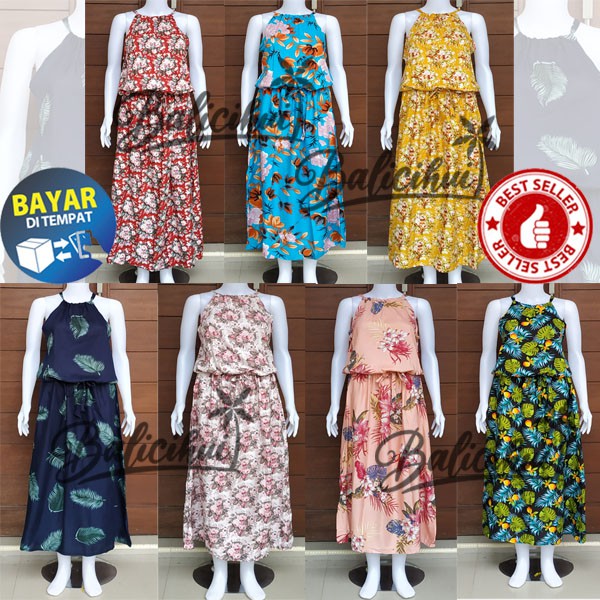 Balicihui Dress Sofia Long Dress Bali Dress kasual