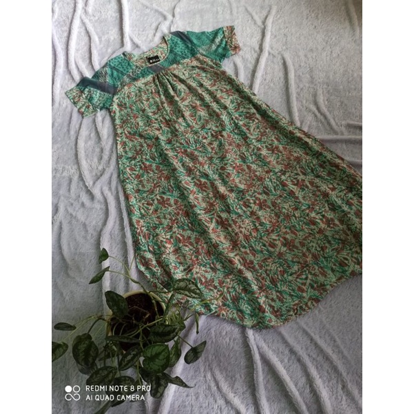 batik Huza uk. S/ daster Huza lengan pendek /daster Huza Keila /daster premium