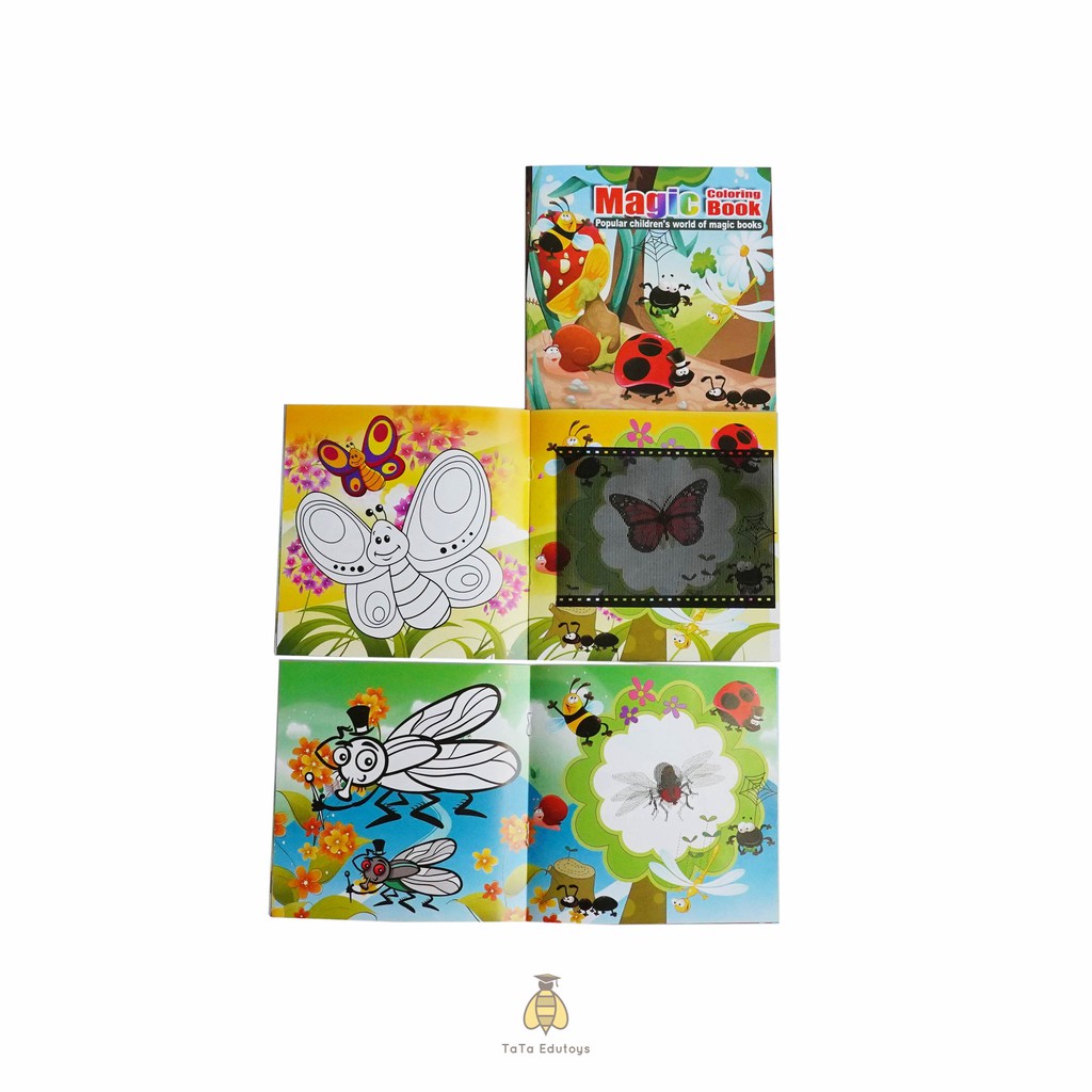 

mg Animated Coloring Book Buku Gambar Animasi Tata Edutoys