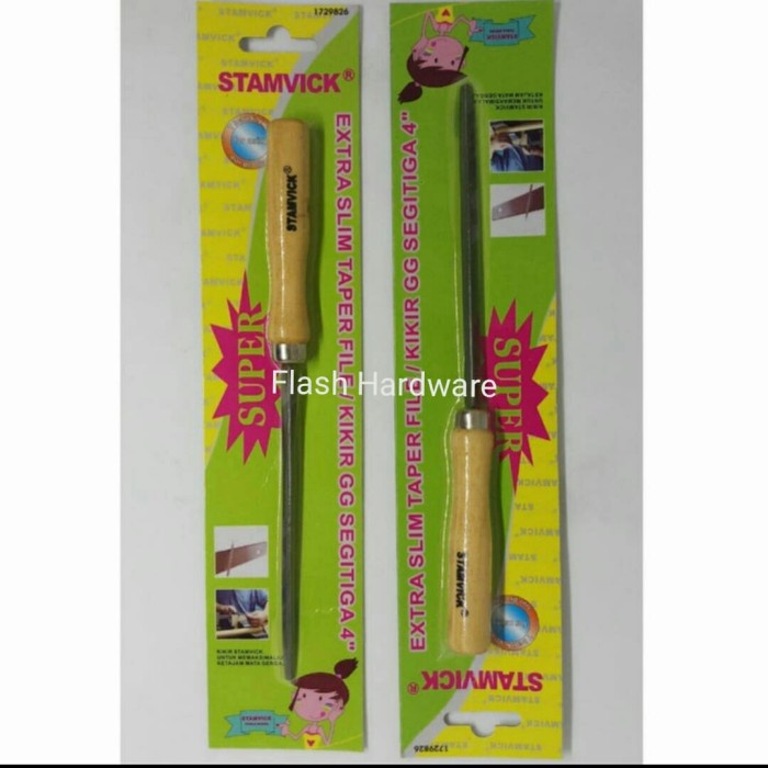 

UKIR-ALAT- KIKIR GAGANG KAYU SEGITIGA STAMVICK 4 INCHI -ALAT-UKIR.