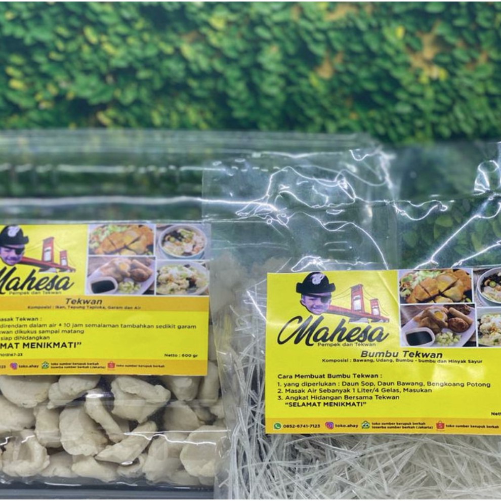 

Tekwan Kering Kualitas Super Ikan Gabus (600gr) + Bumbu Enak Mantab