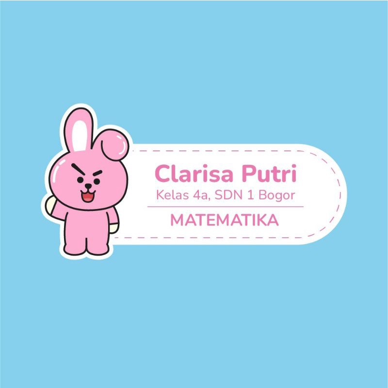 

Label Nama BT21