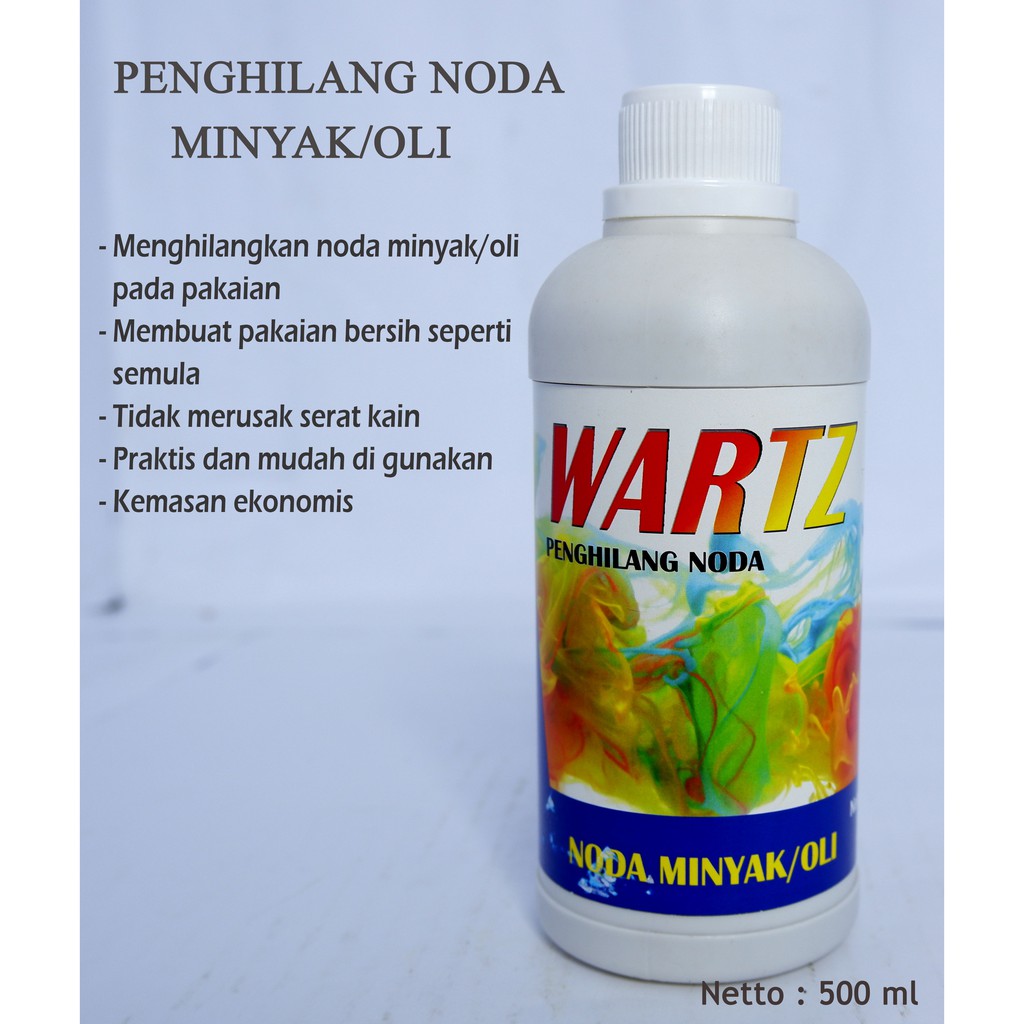 Wartz Anti Noda Minyak Oli Pakaian Baju Celana Pembersih Laundry Super Promo Murah Gratis Ongkir Shopee Indonesia