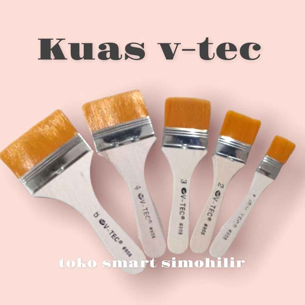 

￼V-TEC KUAS LUKIS 808 / V-TEC ART BRUSH 808