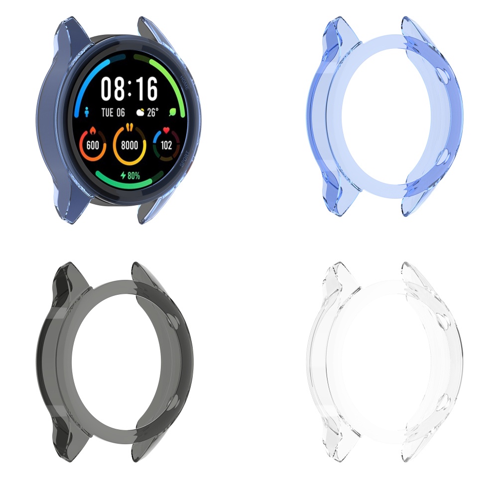 Watch Case for Mi Watch Color Protective Soft Cover Frame Bezel Protector