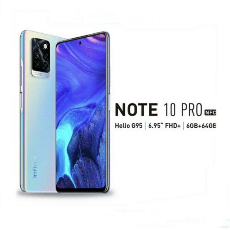 Infinix Note 10 Pro NFC 6/64 Garansi Resmi