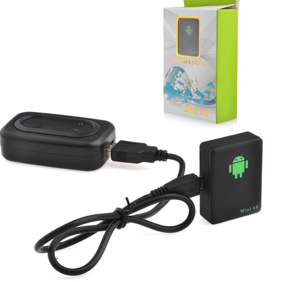 Big Sale.. GPS Tracker Mini A8 Alat Pelacak Lokasi Posisi Mobil Dengan SMS GSM GPRS Alat Sadap Suara