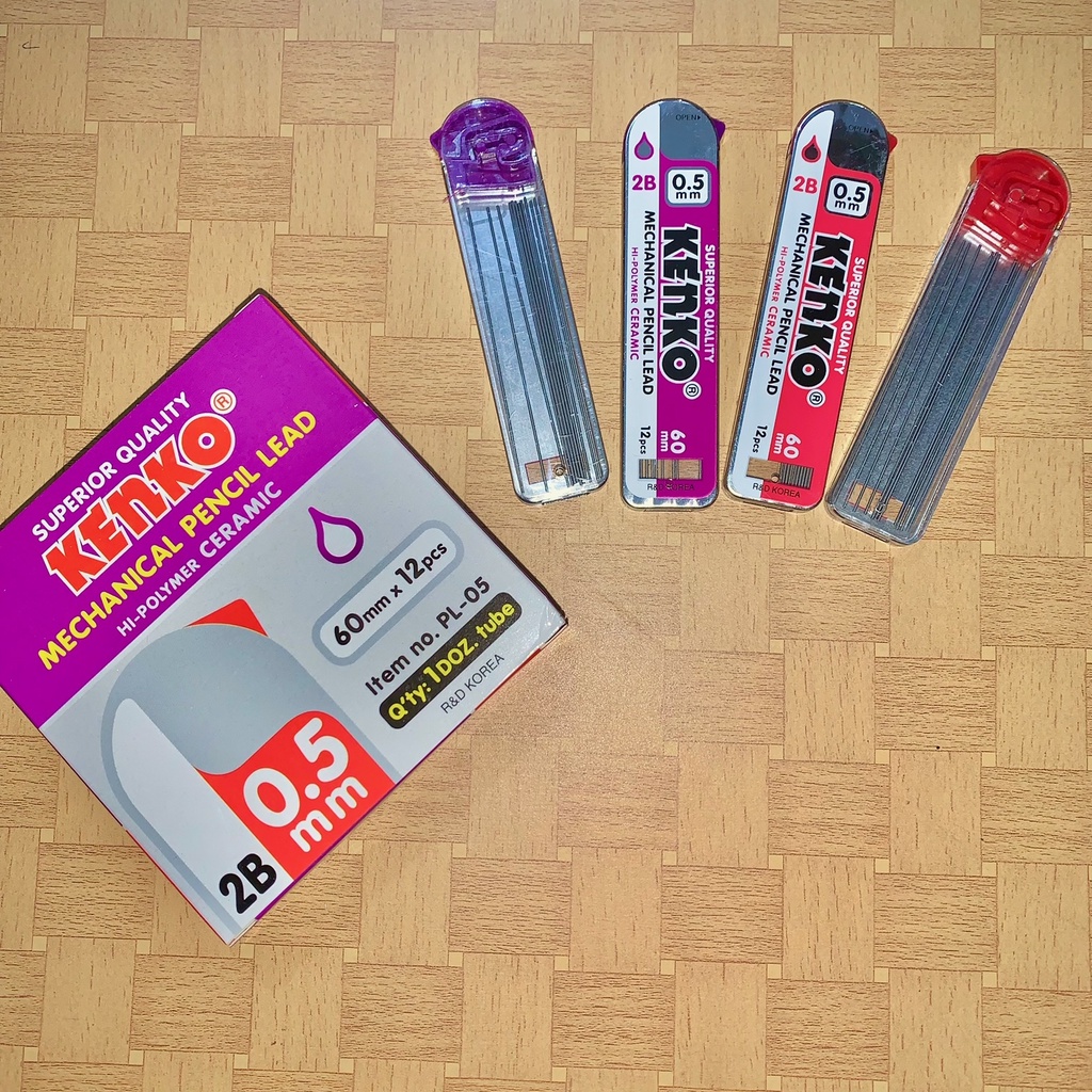 

ISI PENSIL MEKANIK 0,5 KENKO (12Tube)