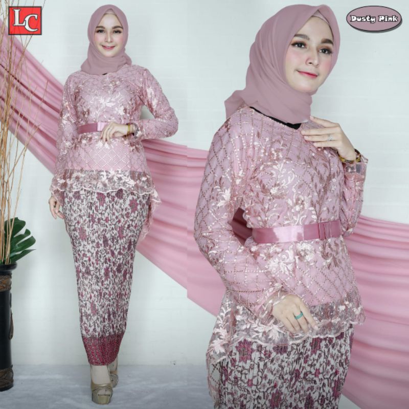 KEBAYA MODERN &lt; STELAN TUNIK ICA KOTAK//BAJU SERAGAMAN//FASHION WANITA//BY LEFI CHOTO