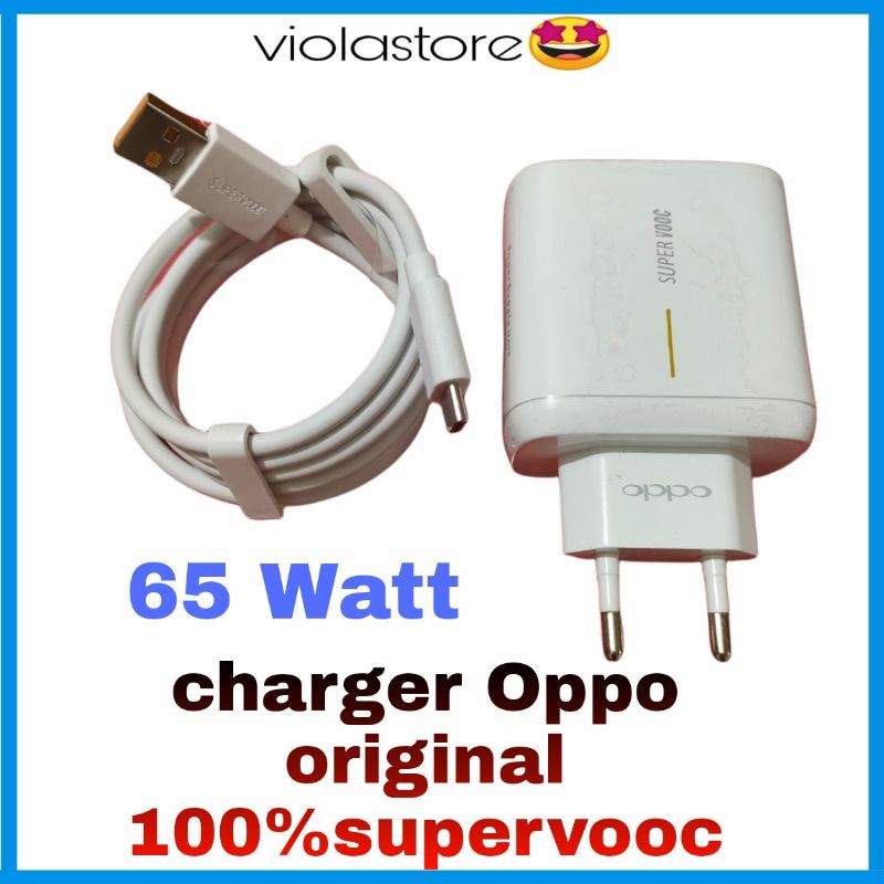 Charger Oppo original 100% fastcharging/super dart tipe c