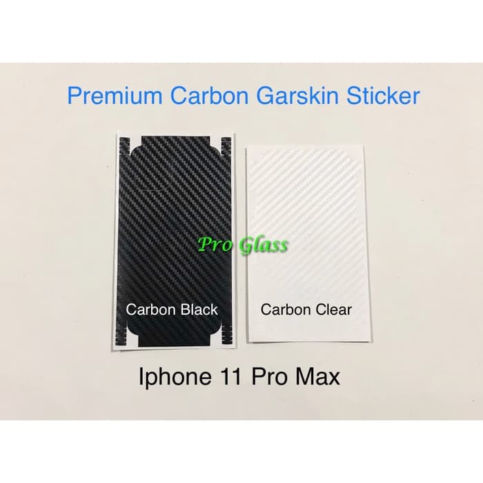 Iphone 11 / 11 PRO / 11 PRO MAX CARBON BLACK Skin / sticker / garskin case cover PREMIUM