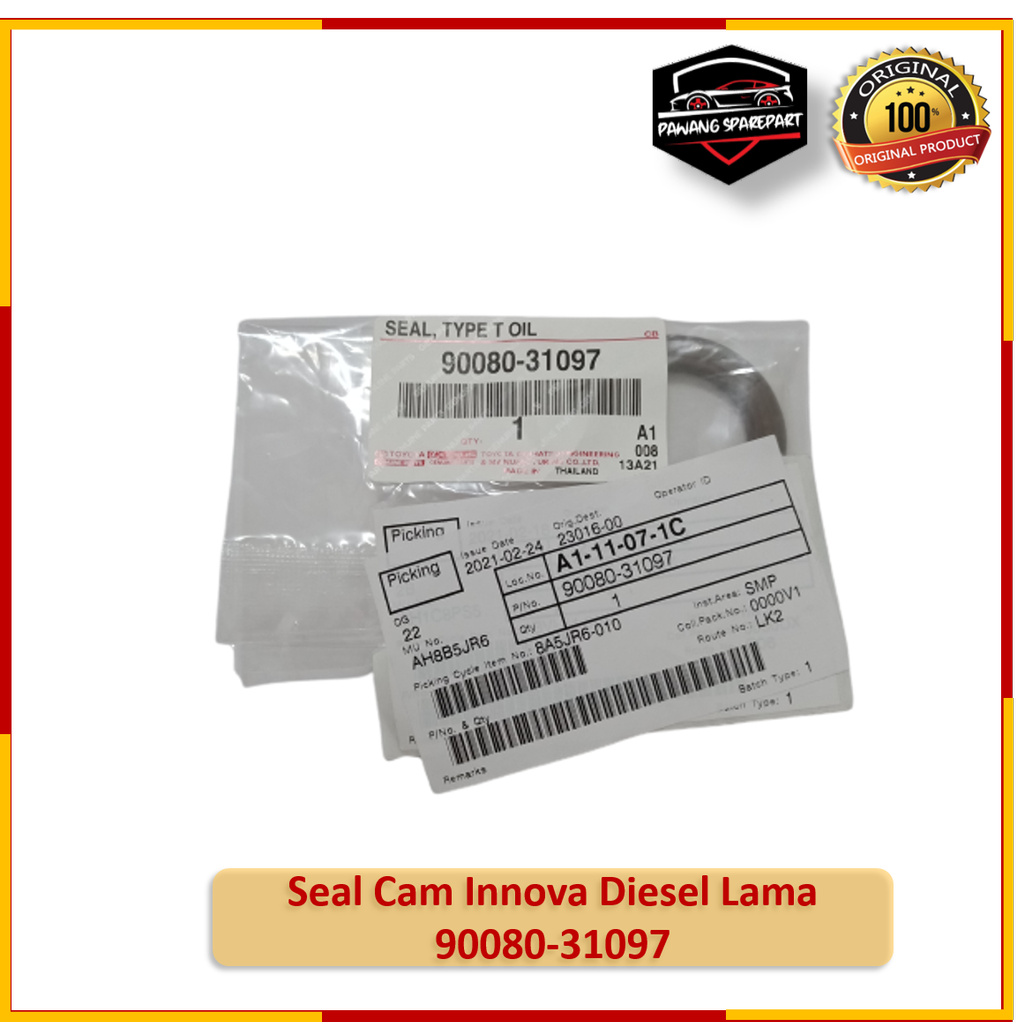 Seal Cam Innova Diesel 90080-31097