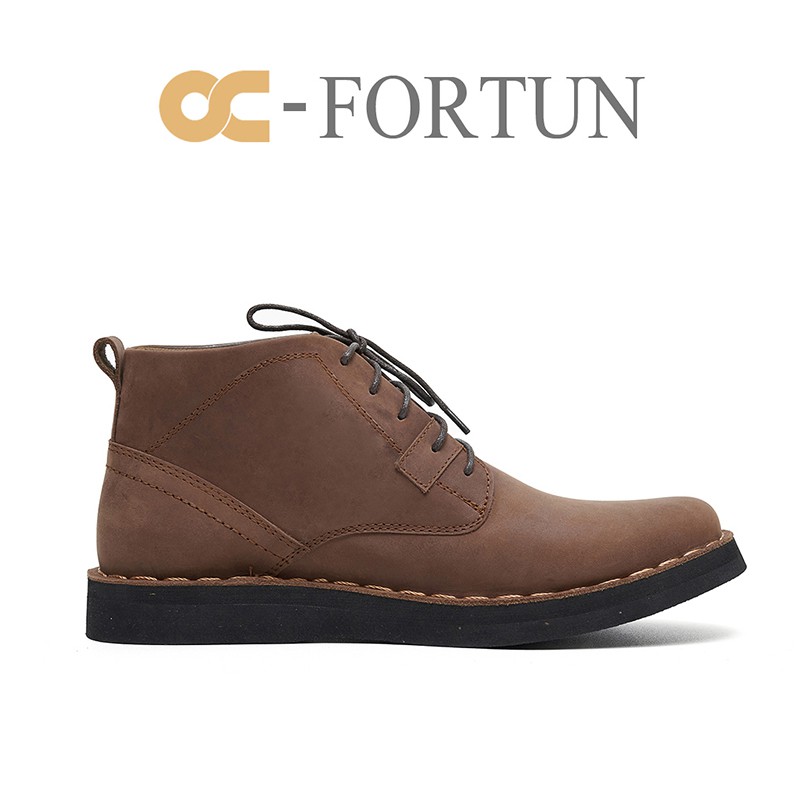 OC-FORTUN SEPATU KULIT BOOT ORIGINAL ODON CIBADUYUT