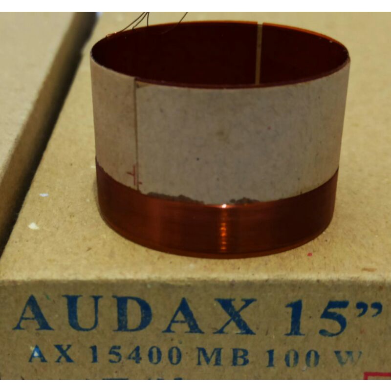 Spul spol spool speaker 15inch 15 inch Audax  AX15400MB 15400 voice 49.5mm