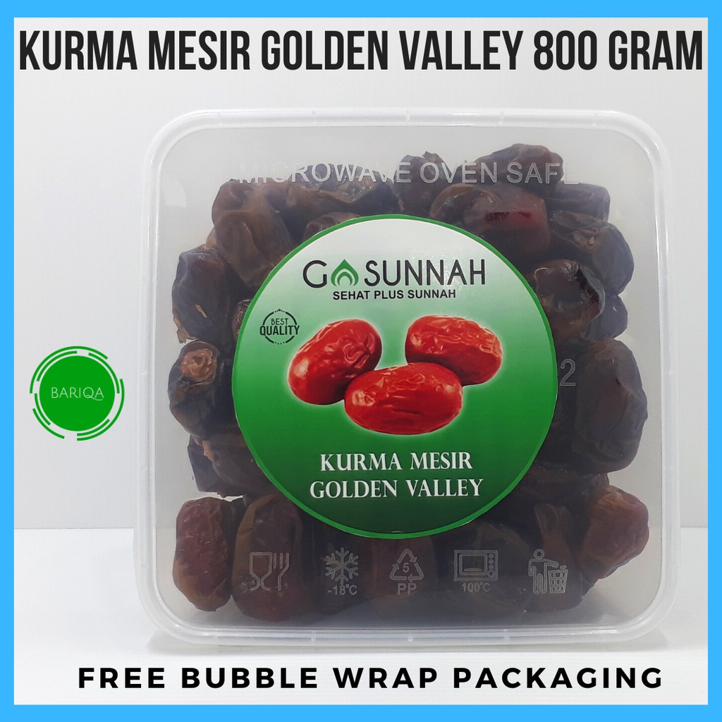 

Kurma Mesir Golden Valley 800Gram Enak Lezat Sehat Untuk Buka Puasa