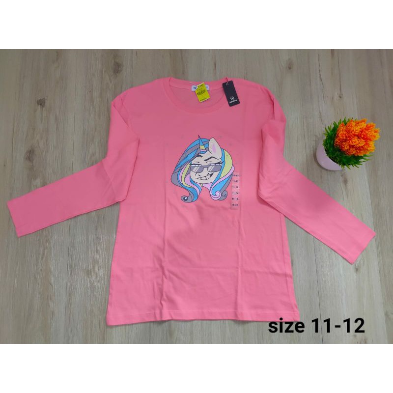 KAOS NEVADA ANAK PEREMPUAN LENGAN PANJANG