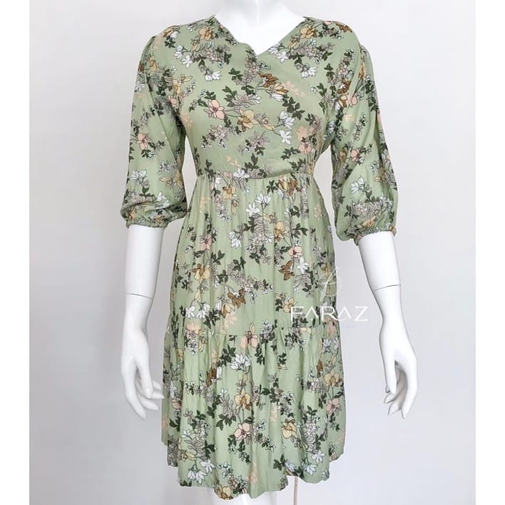 CALISTA DRESS ORIGINAL BY FARAZ HIJAB DASTER TRENDY BAJU DINAS DEPAN SUAMI DASTER WANGI DASTER SEXY