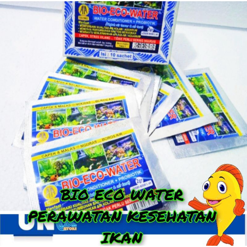 Bio Eco Water Water Conditioner + Probiotik Vitamin/sachet