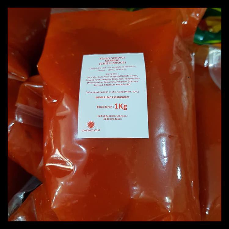 

Saos Sambel Polos Delmonte 1Kg Bermutu