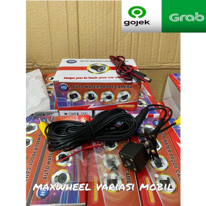 rear car camera kamera parkir mundur mobil 4 led universal