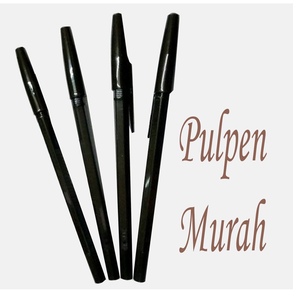 pulpen - pulpen warna hitam