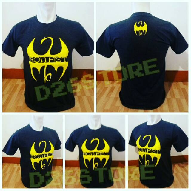 Kaos marvel Iron Fist logo (wash black colour)