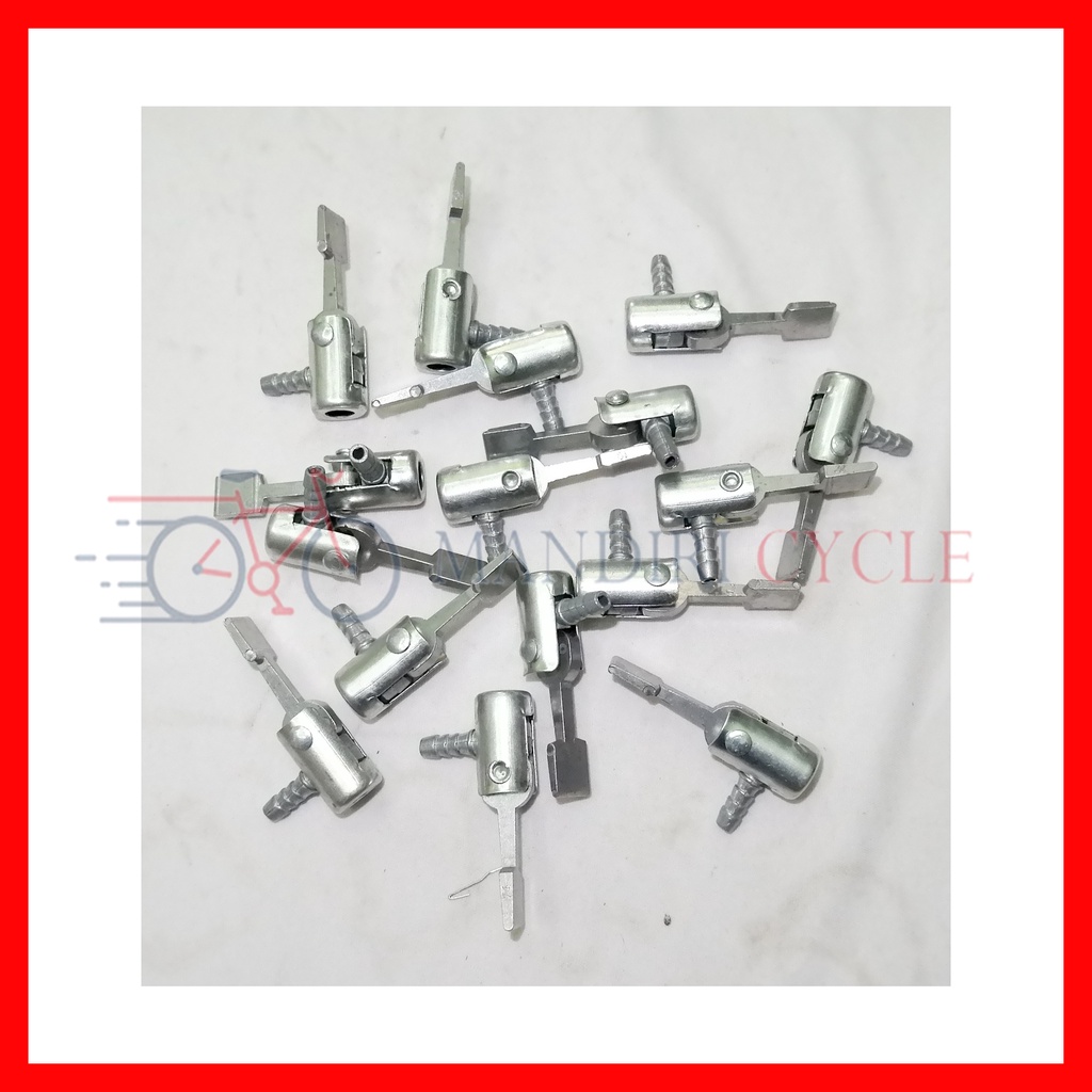 Kepala Pompa Nepel Cop Pompa Ban Sepeda Pentil Motor Material Besi Komponen Pompa