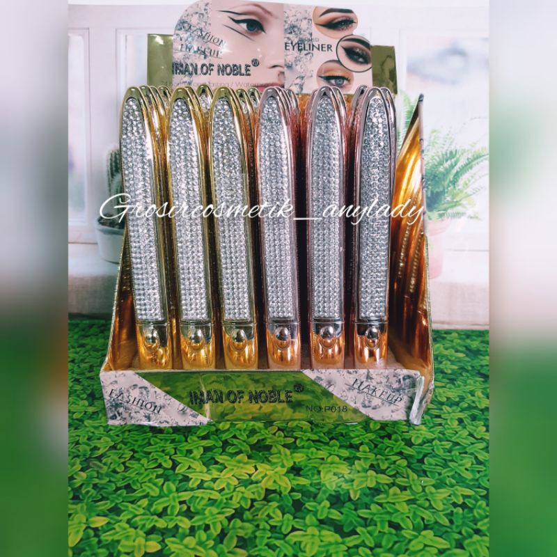 

EYELINER SPIDOL IMAN OF NOBLE KEMASAN MUTIARA WATERPROOF NO P018