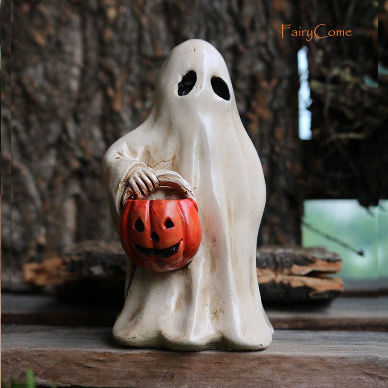 Halloween Ornaments Statue Figures Horror Gnomes Yard Decorations Pendant Gifts