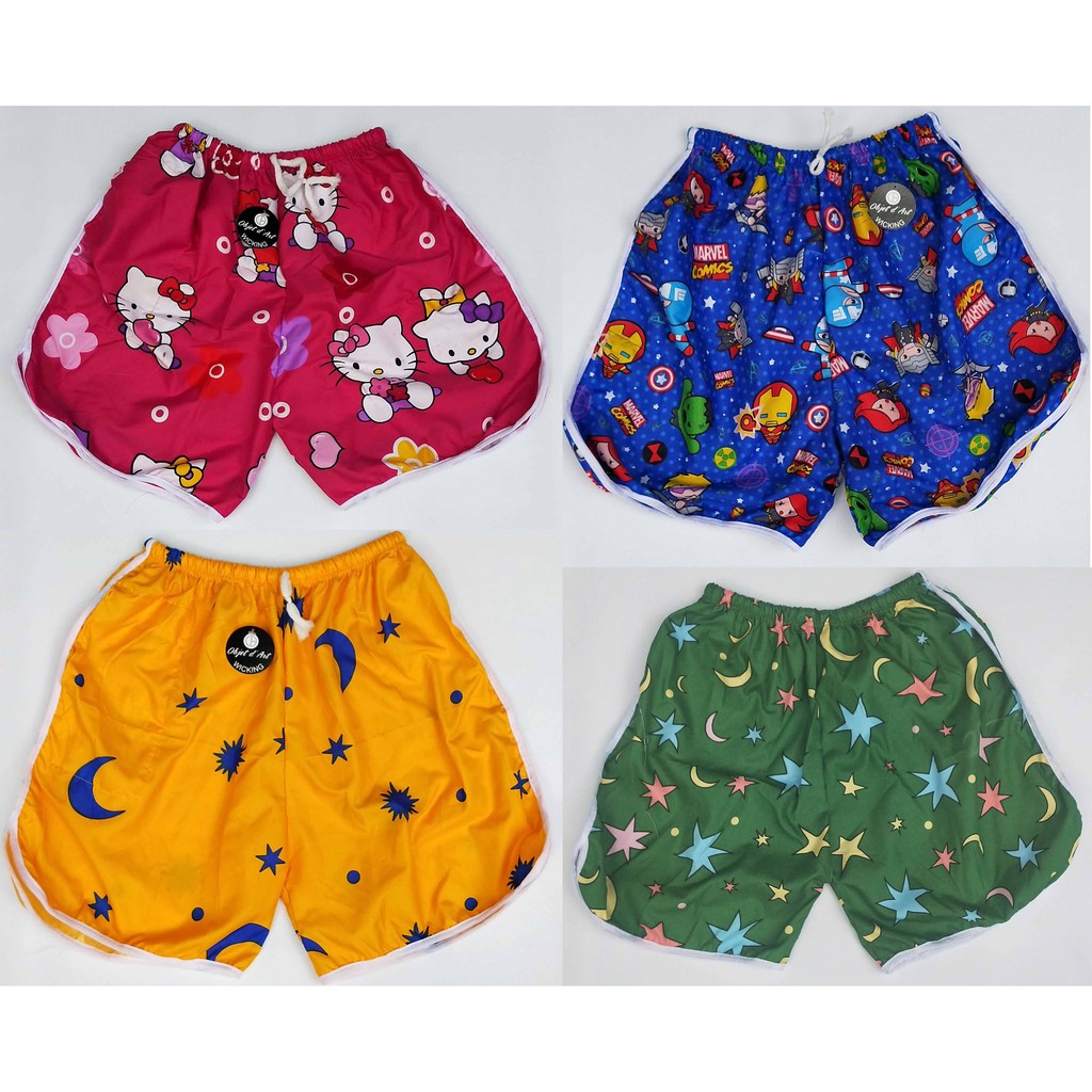 CELANA PENDEK WANITA HOTPANTS MOTIF HOT PANTS KARAKTER TERKINI GROSIR PALING LARIS